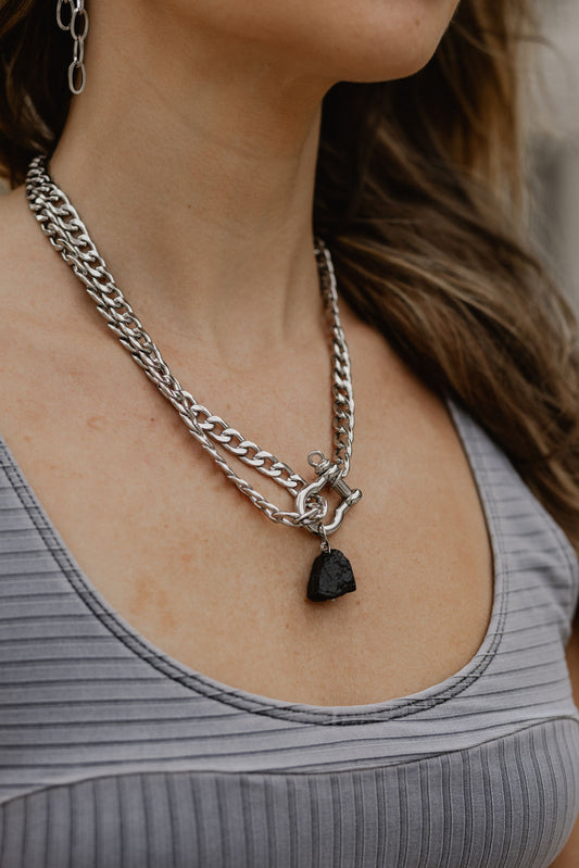 CHUNKY CHAIN – CHOOSE YOUR STONE