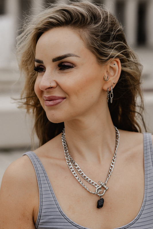 CHUNKY CHAIN – CHOOSE YOUR STONE